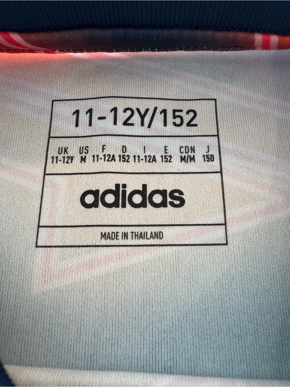 adidas Kids Juventus Neon Red & Black Graphic Soccer Jersey